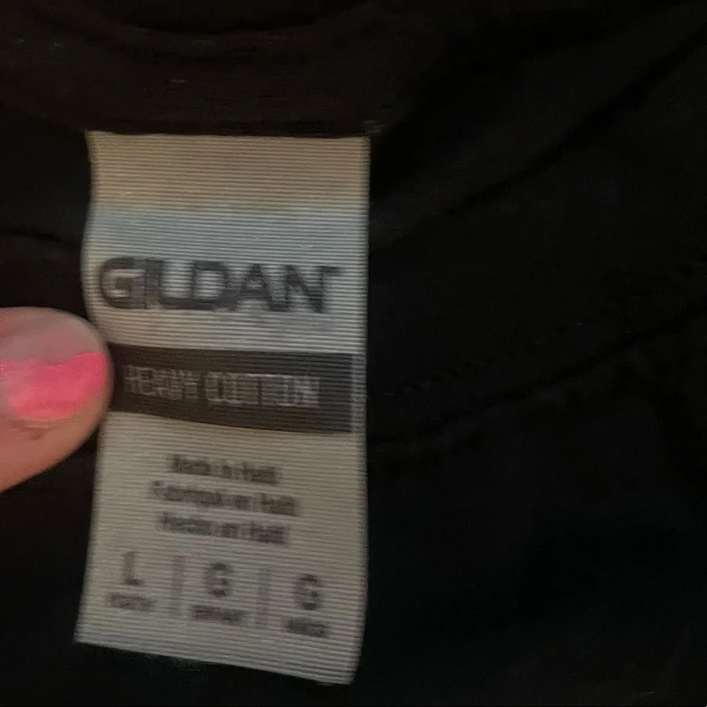 Gildan Irish Large Tee Shirt Black